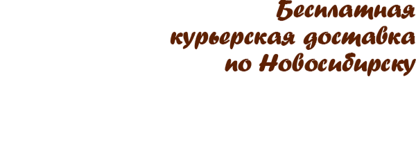 Бесплатная курьерская доставка по Новосибирску
