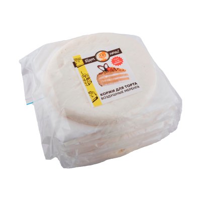 Круг Меренга 3 пачки вид сбоку и сверху